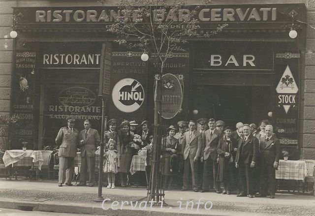 Foto del ristorante Cervati Via Vincenzo Monti a Milano - aperto tra il 1930 ed il 1950